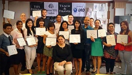 I finally received my Teaching English as a Foreign Language (TEFL) certificate! Now, I can teach in many countries!